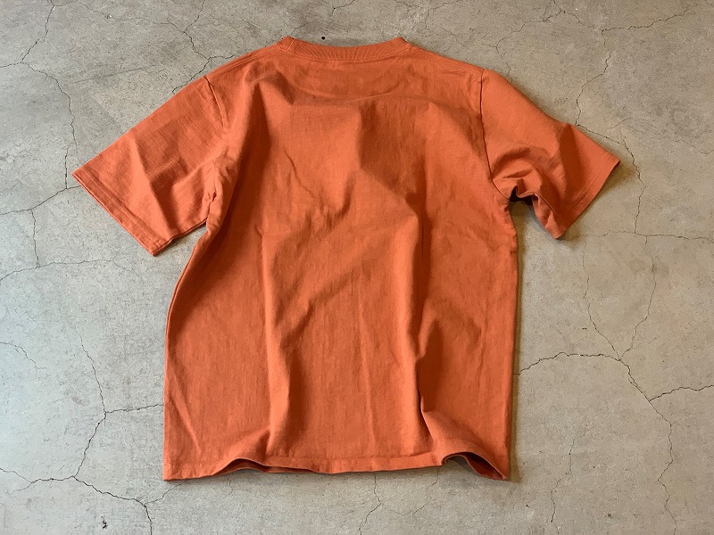 JACKMAN DOTSUME POCKET Tee / size L / Baked Clay