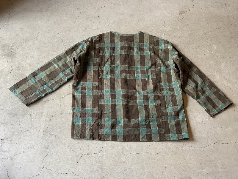 Pull Over Shirt / Japan vintage fabric /size one　②