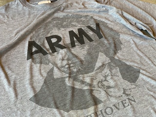 BEETHOVEN ARMY T SHIRT ベートーヴェンアーミーTシャツ Size L　①
